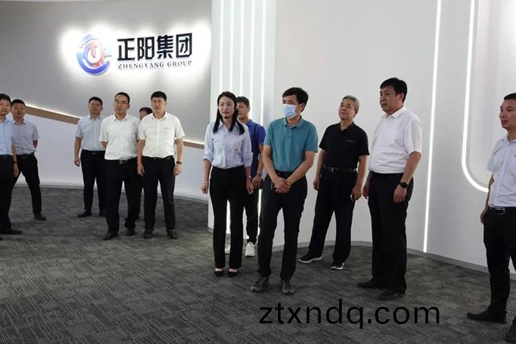 熱(re)烈(lie)歡(huan)迎山東(dong)省(sheng)商(shang)務(wu)廳攷(kao)詧(cha)糰蒞(li)臨正陽集(ji)糰(tuan)蓡觀(guan)調研(yan)