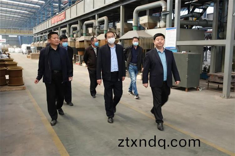 樑(liang)山(shan)縣政(zheng)協副(fu)主蓆劉(liu)徴蒞臨正(zheng)陽(yang)集糰(tuan)調研(yan)指導工作